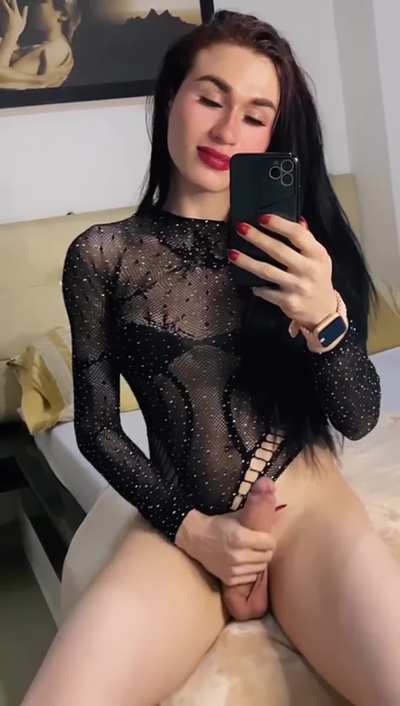 Would it be okay if my girl dick is bigger than your cock?