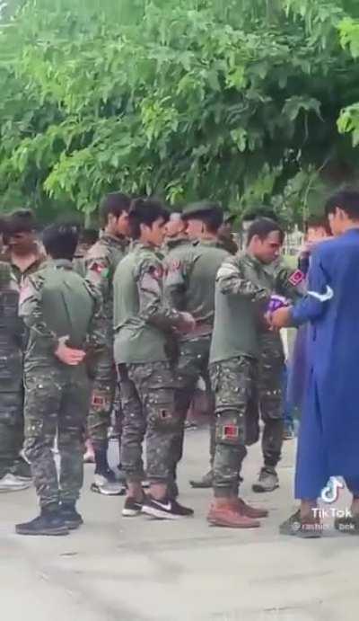 Seems like all the Afghan soldiers running away from the Taliban have reached Turkey