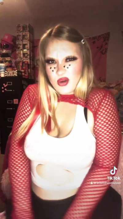 like my bouncy boobas? @onwednesdayswe