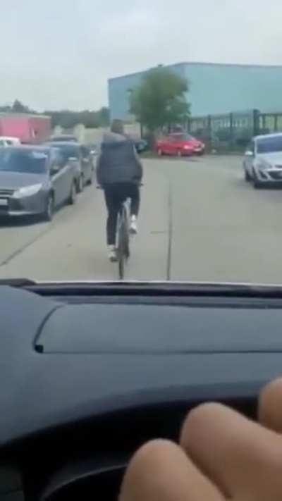 WCGW not paying attention to the road