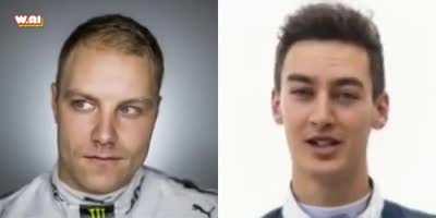 Another Bottas and Russell collab to make you feel dirty dirty.