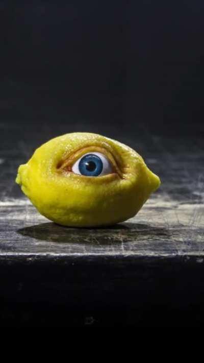 The flesh lemon sees all