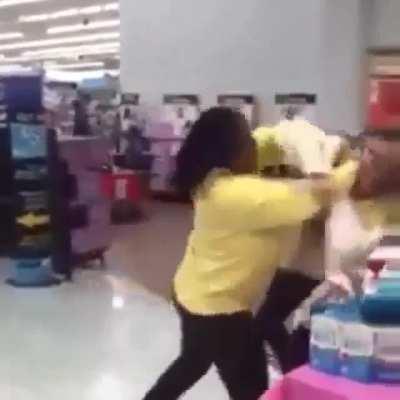 The most ineffective headbutt in history. But it's funny as shit though.