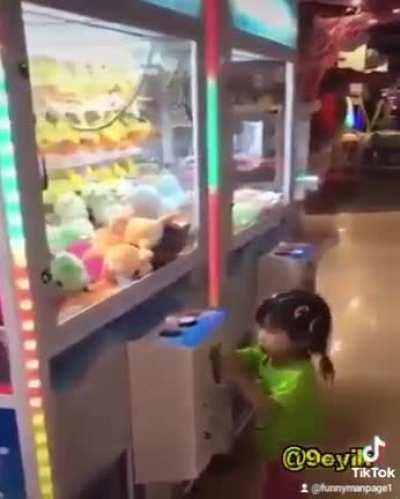 the right person gets the prize