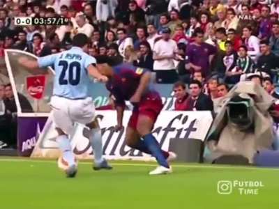 This Ronaldinho pass was sublime 😍