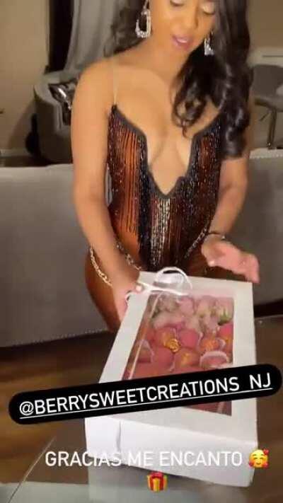 I would eat all her candy