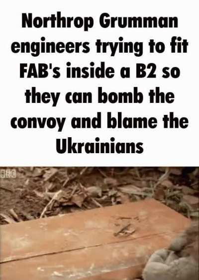 Russian ground forces quaking in their boots rn