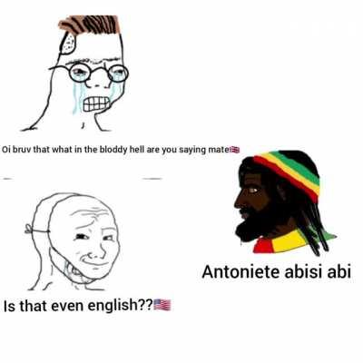 Engl*sh languge:🤢🤢🤮🤮 | Jamaican Language😎👌🏾👌🏾🇯🇲