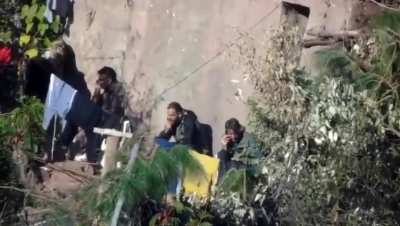 Indian Sniper eliminating Militants in Kashmir