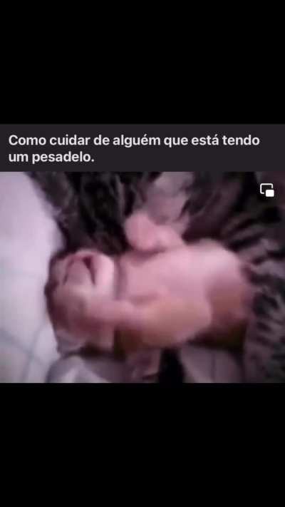 silêncio, papaizinho dormindo