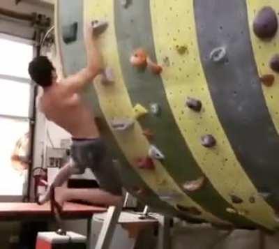 Rock climbing trainer