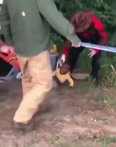 Lil man will forever hate Halloween