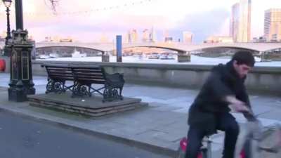 Jay Foreman and the Bike