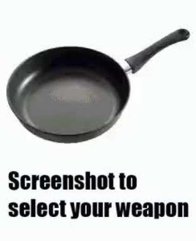 Screenshot to select your weapon