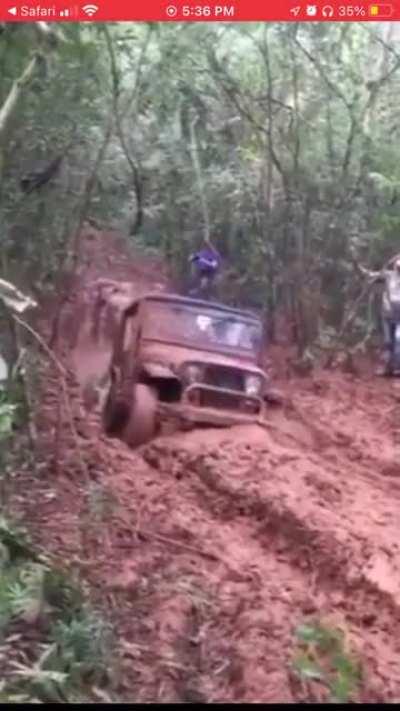 Chain snaps and hits bottom jaw guys be safe out there