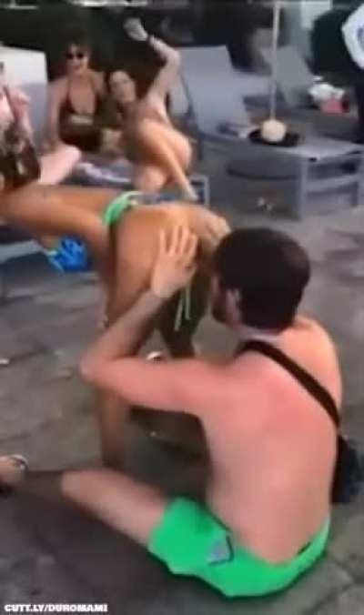 pools brings out the best party girls