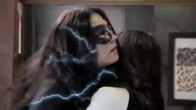 Catwarrior gets choked, humiliated, beaten and electrocuted to death by thugs and the hot and charismatic villainess Killer Watt