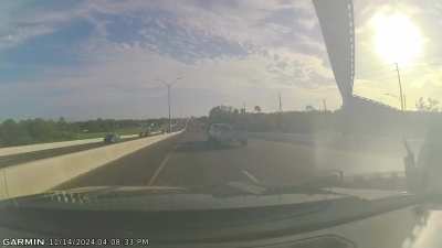 [OC] classic florida driver not securing anything in the back! glad i had my newborn in the car! 