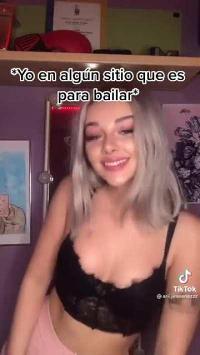 She loves to show her ass