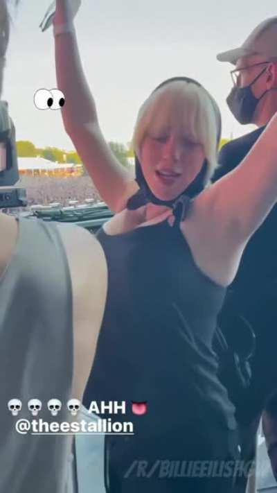Billie Eilish slow mo jiggle