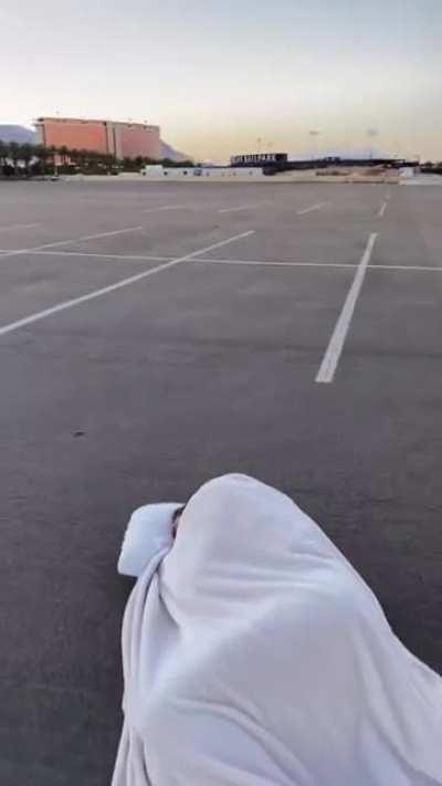 He looked pretty comfy