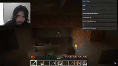 Melhor jogador de Minecraft MORRE 😮😮 (morre no jogo '-')