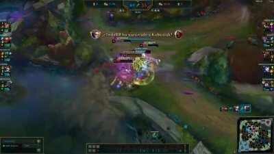 Sett vs Cho'Gat=Perfect Teamfight