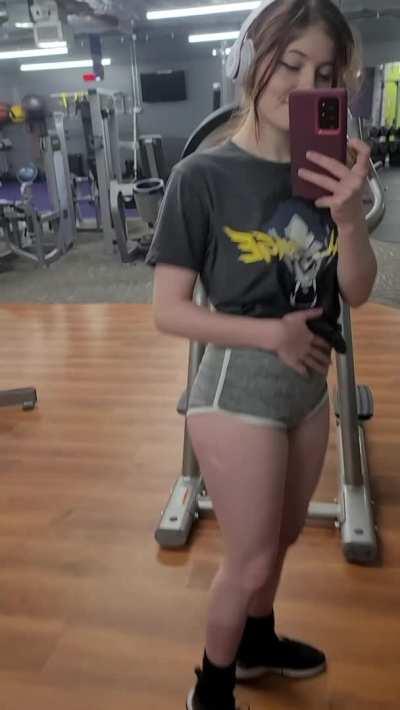 at gym ;)
