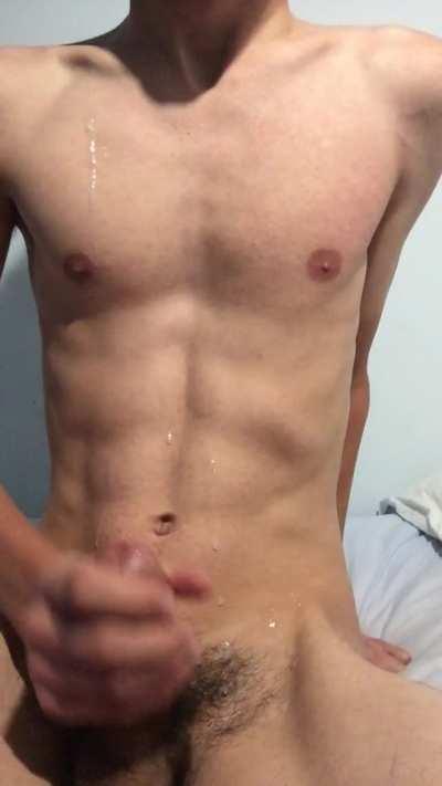 A little something for you cumsluts. Think this might be the biggest spurt I’ve recorded yet!