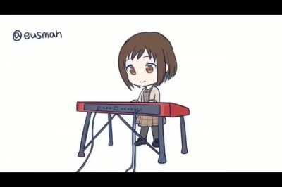 Tsugu practices Hey-day Caproccio!