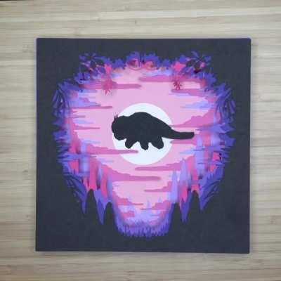 Appas lost days breaks my heart and is a great episode! This is a paper craft I made dedicated to it