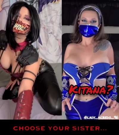 Mileena or Kitana, who's your pick? (Lady_albedo_96)