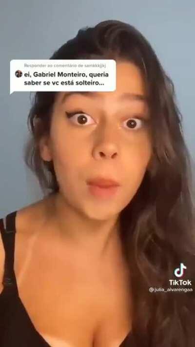 Wtf, Gabriel Monteiro versão feminina 😐😐😐