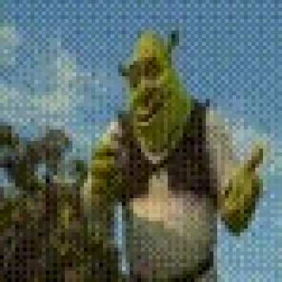 The entire Shrek 2 movie but it's a gif