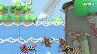 I've seen a lot of weird upB kills, but this one probably takes the cake