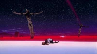 End Of Evangelion but it's 2007