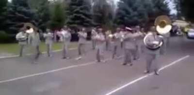 Everyone on the music class of the school :D