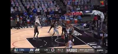 [HIGHLIGHT] Serge Ibaka with the block on Luka Doncic