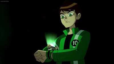 I forgot how good the AF debut of the Omnitrix was. I love how the music swells with this triumphant hymn.