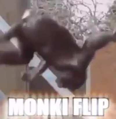 Time to do a monke flip caw caw