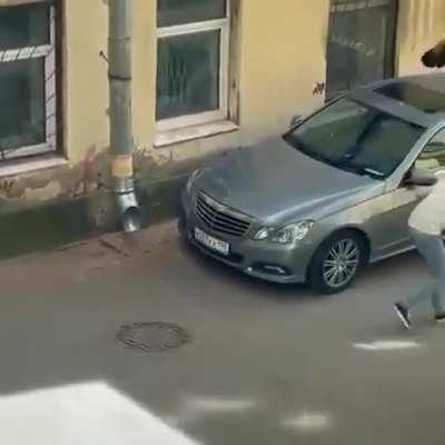 Shouldn't have grab that bird