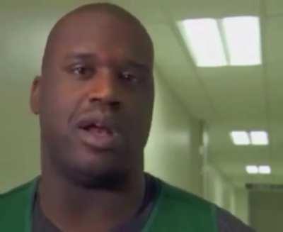 Shaq gets it