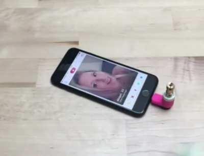 A robot that swipes right at 100RPM