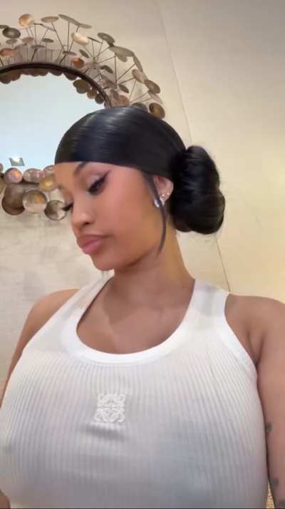 Cardi in white top