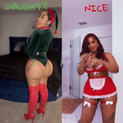 NAUGHTY OR NICE (HAPPY HOLIDAYS)