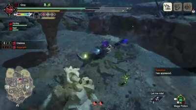 Diablos the magnificent! Master of misdirection