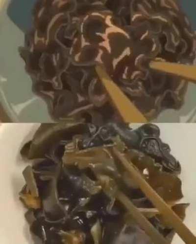 Anime dishes are reproduced