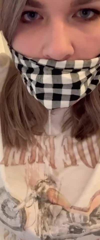 throat it and keep it there