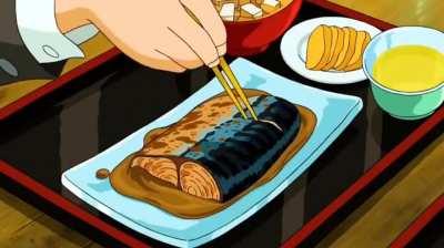 Studio Ghibli always makes food look delicious 🤤
