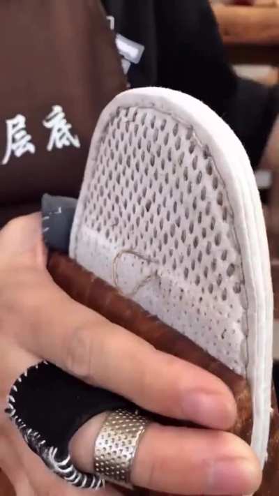 Тапки из агавы 